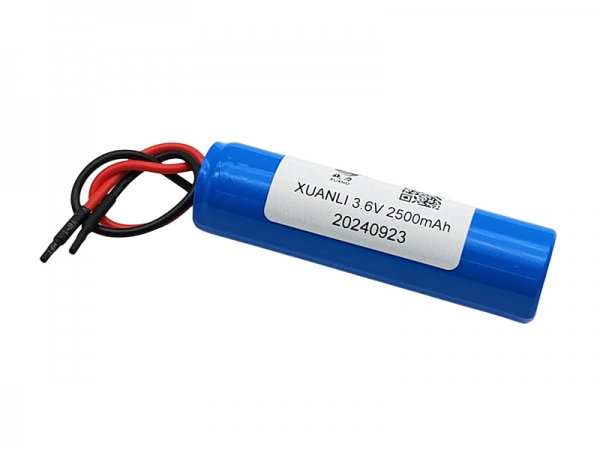 3.6V 2500mAh 18650圆柱锂电池 | 18650锂电池